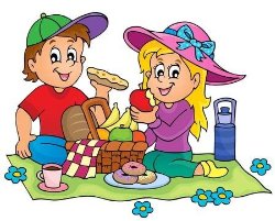 Cartoon picnic